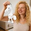 Plush Toy Pendant For Horse Year Mascot, Cool Bag Charm Plush Doll