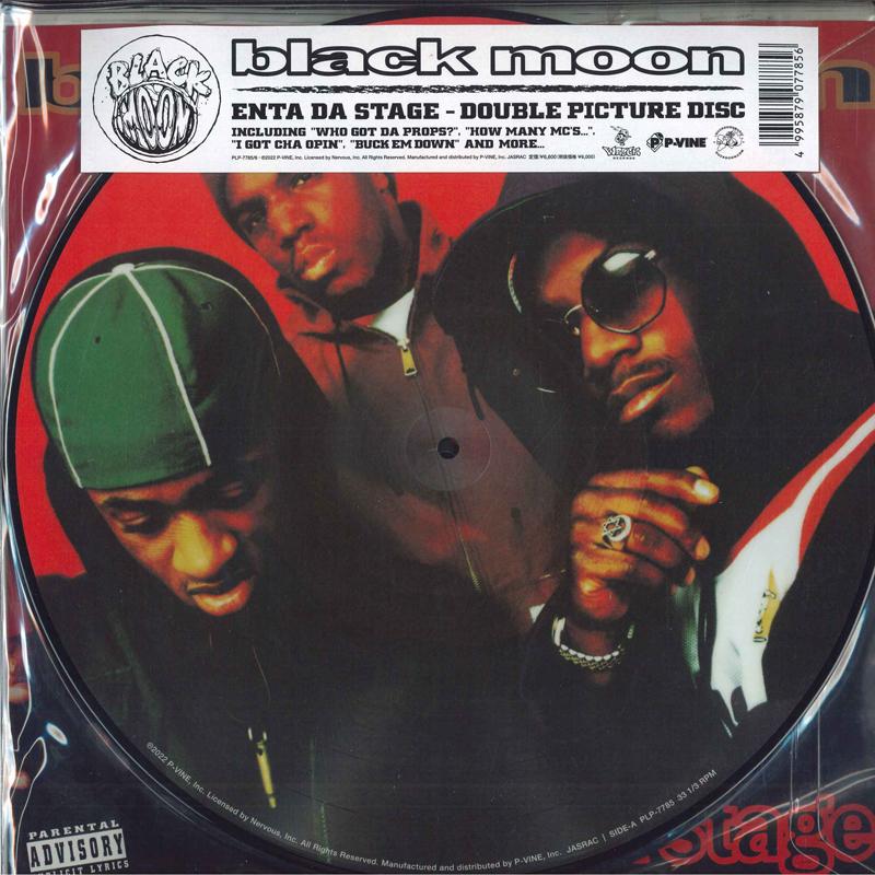 

LP Record BLACK MOON - Enta Da Stage PLP7785 P-VINE 2022 Japan Rap & Hip-Hop/R&B