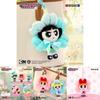 The Powerpuff Girls Plush Keyring With Cartoon Design For Kids And Fans