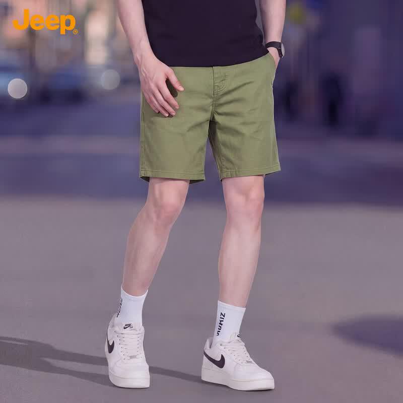 Jeep Men's Summer Stretch Casual Shorts