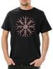 Helmet Of Awe Mens T-Shirt Mens Womens Tees Top Fafnir Aegishjálmur Helmet Of Awe Iceland