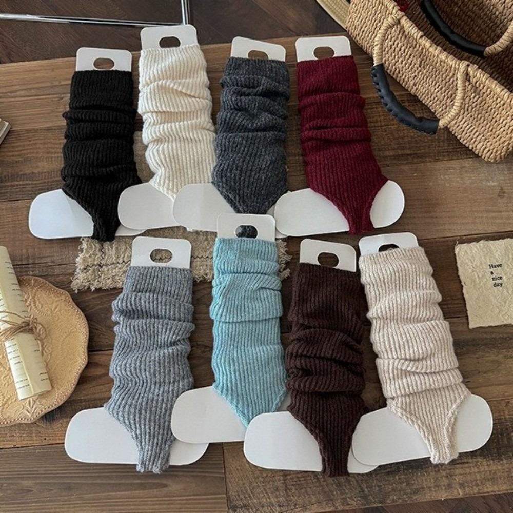 Guêtres épaisses à nœud tricoté, chaussettes mi-mollet, nouvelles chaussettes de danse et de ballet, cadeau