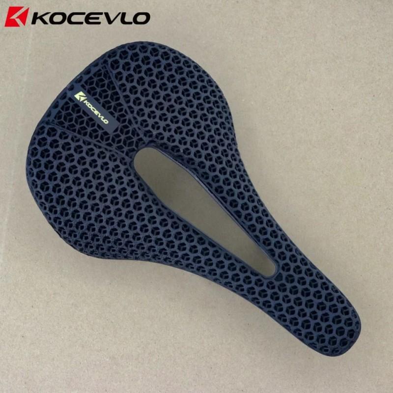 KOCEVLO KS07 Carbon Fiber 3D Printed Bicycle Saddle Road Mountain Bikes Universal Fit