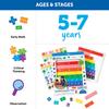 Learning Resources Math Learning Rainbow with Authentic Materials, Fractions, Tile-Shaped, Case, LER0615,