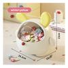 Desktop Storage Box Cartoon Large-capacity Creative Plastic Hair Clips Jewelry Storage Mini High-end Hair Accessory Storage Box