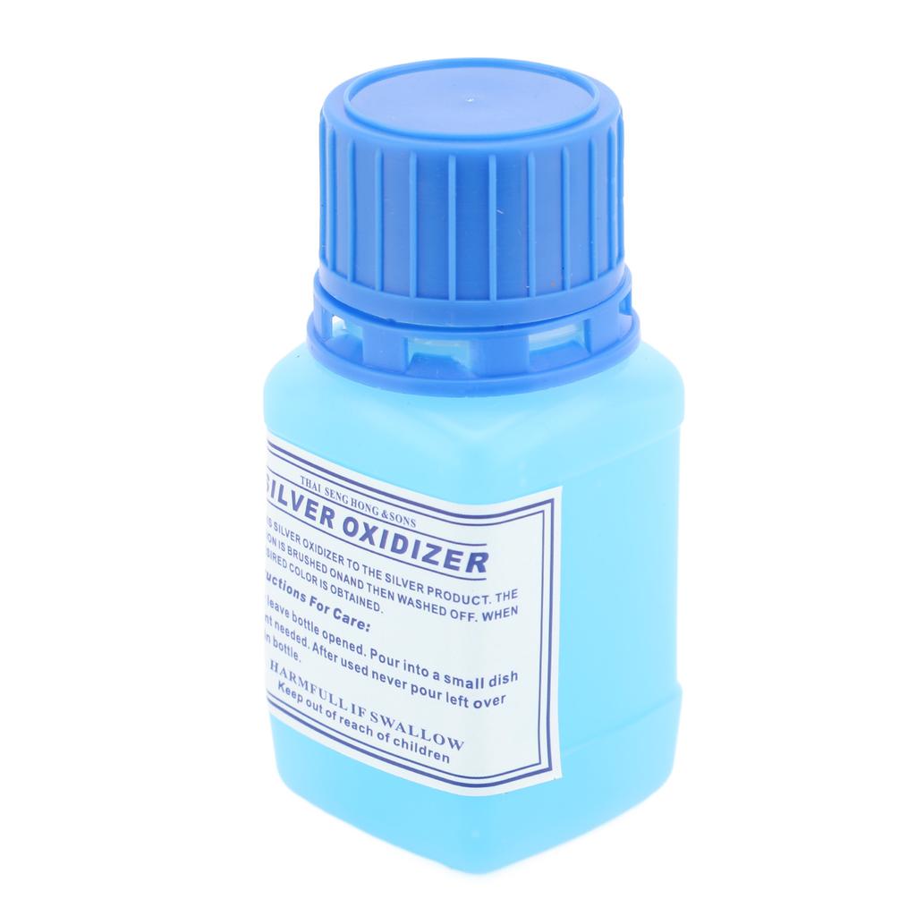Stříbrný antický roztok 60ml Rychle působící stříbrný oxidující roztok Dlouhotrvající antická kapalina