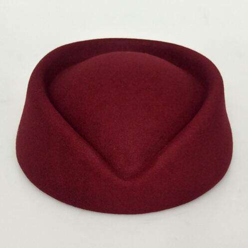 Stylish 3D Embroidery Air Stewardess Hostess Career Hat for Travel Casual Party Outdoor Trendy Character Design for