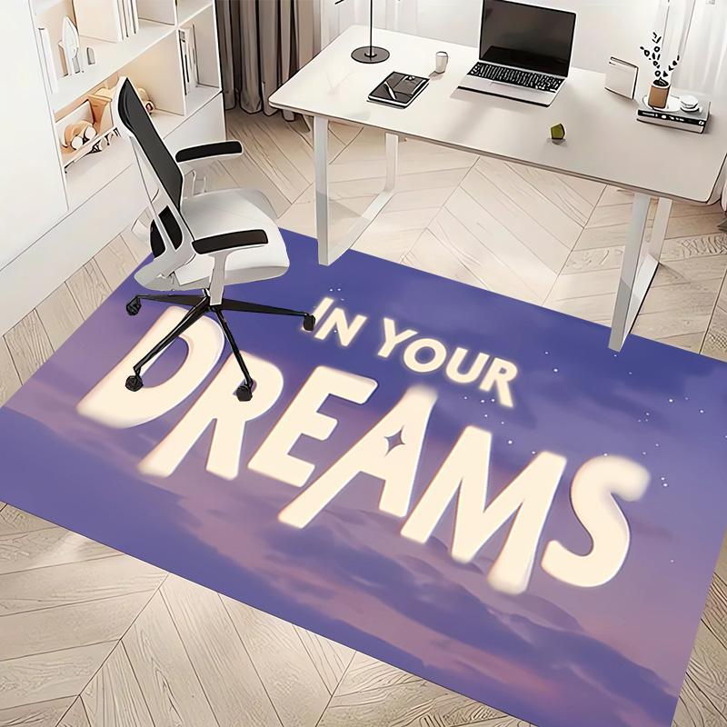 movie In Your Dreams Print Area Rug - Soft,Washable Non-Slip Indoor Mat,Living Room,Home Office Decorative Rug