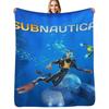 Subnautica 2 Decke Weiche Warme Decke Geschenk für Großeltern