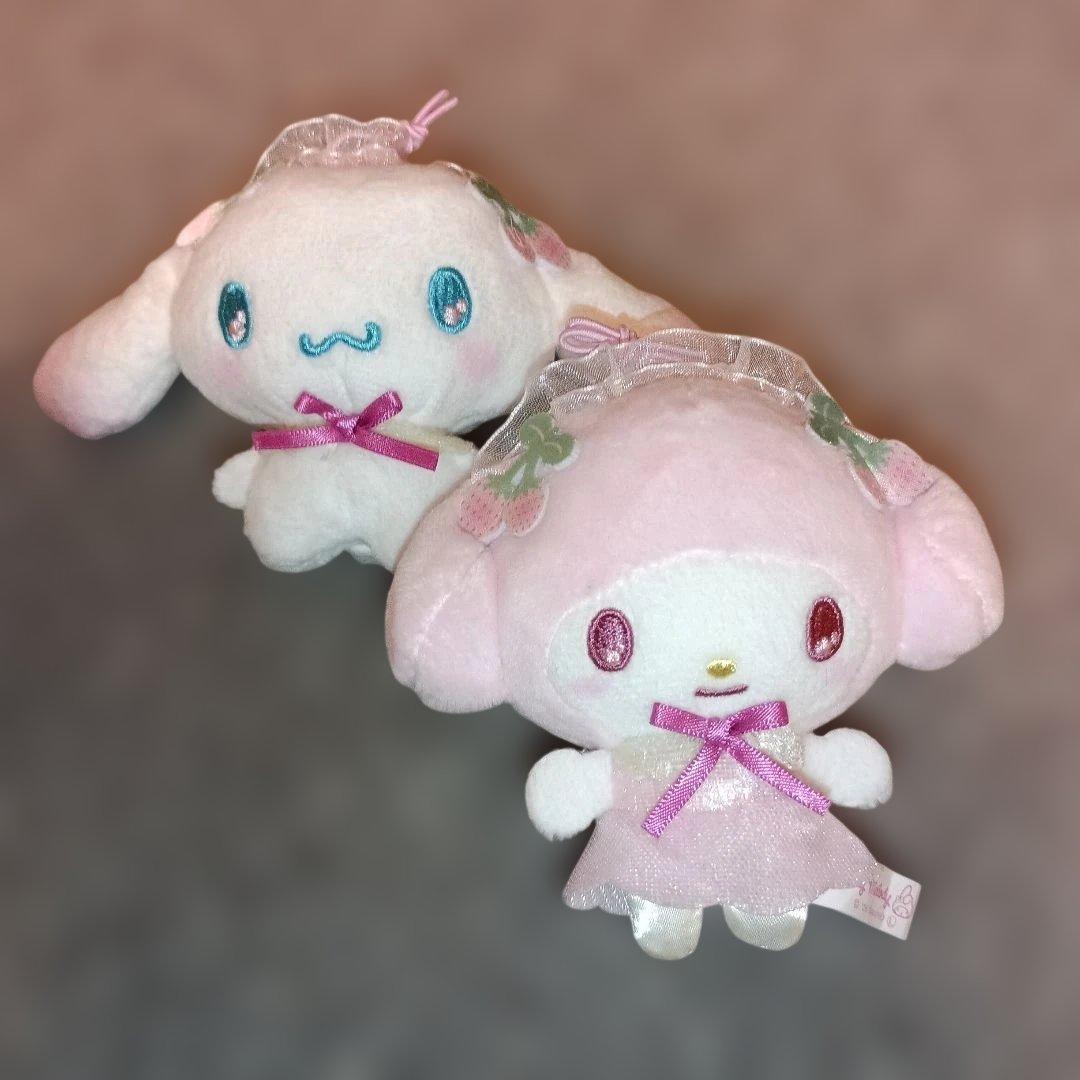 Sanrio Characters White Ichigo Black Ichigo Mascot Cinnamoroll My Melo