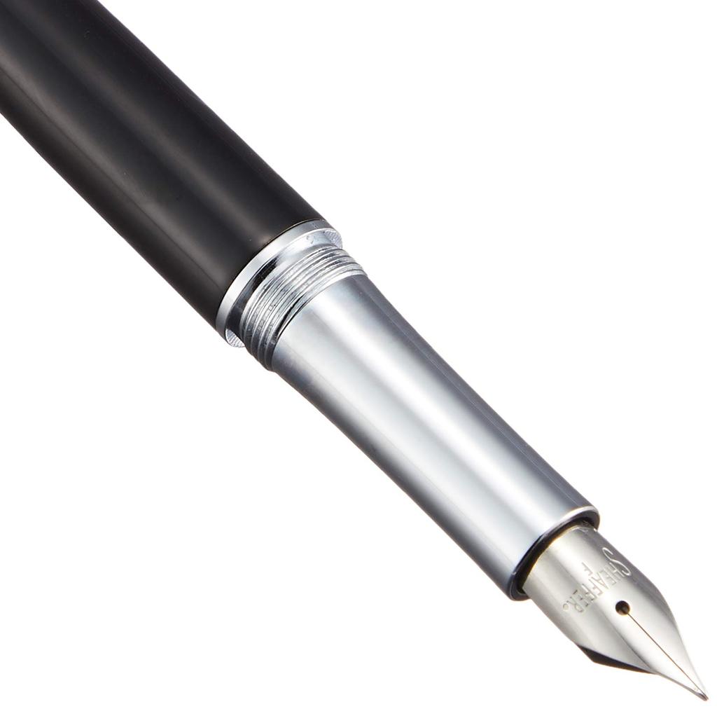Sheaffer Fountain F Fine Onyx Officially Imported ITS9235PN-F Dual-Use Pen, Nib, Black,