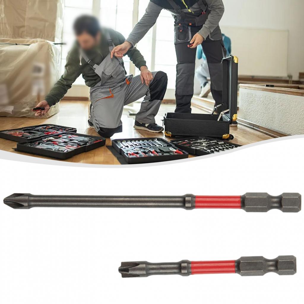 6mm Head Screwdriver Bit Alloy Steel Anti-rust Slotted