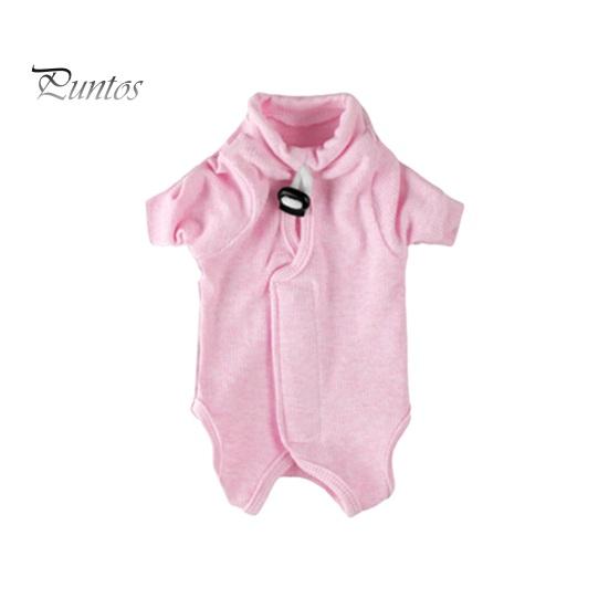 

Костюм для стерилизации кошек, костюм для отлучения домашних животных, одежда для восстановления после хирургии, комбинезон для котят, дышащий жилет для стерилизации домашних животных S розовый