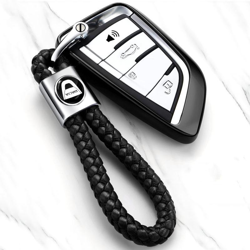 1 Pieza Llavero de Coche Anillo de Llaves Cordón para Llaves Emblema de Coche Estilo Para Dacia Duster Logan Sandero Lodgy Dokker Stepway Mcv 2 Solenza Largus