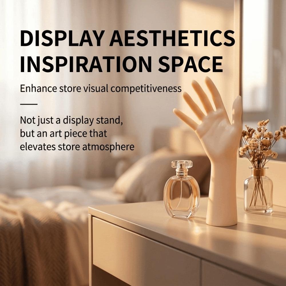 Durable Display Stand Multi-purpose Jewelry Display Holder Fashion Accessory Mannequin Hand Shop