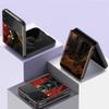 Grim Reaper Skull Skeleton Phone Case For Samsung Z Flip 6 7 5G Z Flip 5 Galaxy Z Flip 3 4 5G ZFlip Shockproof Hard Cover TPU PC