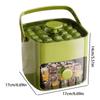 Ice Tray Mold Chilling Cube Maker Bin With Lid Portable Large Capacity Ice Maker Tool for Gathering Picnic Camping Kitchen Party
