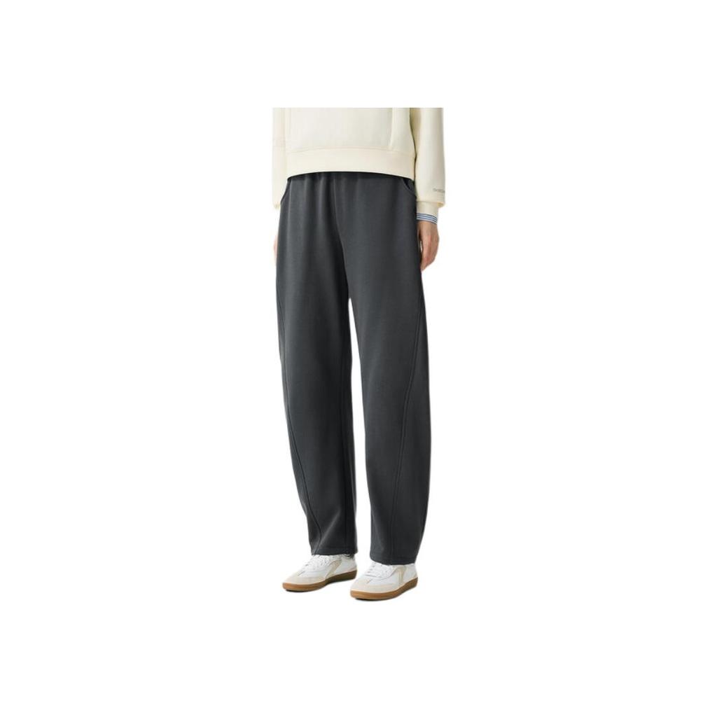 Skechers Banana Pants Slimming And Lengthening Warm Sports Trousers Versatile Skin-Friendly Loose Wide-Leg Pants Casual Pants L425W074-02KY