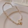 Meier French court style vintage pearl necklace - retro european & american elegant pendant necklace