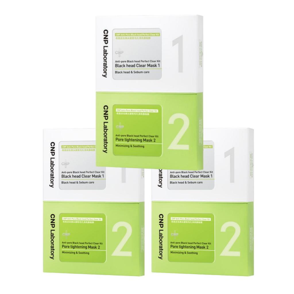 CNP Anti-Poren-Mitesser-Perfect-Clear-Kit Set mit 2, 10 Stück