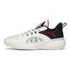 Anta Chaussures de Basketball Basses Cement Krypton Homme Baskets Blanc Noir 112121606S-8