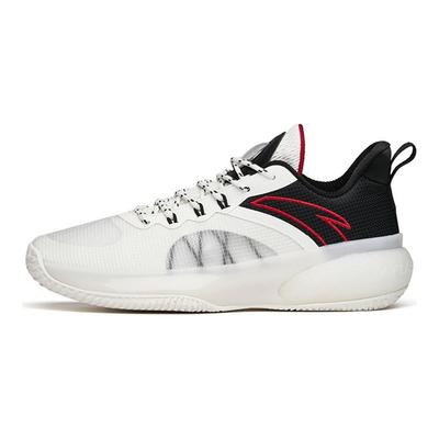 Chaussures de Basketball Basses Cement Krypton Homme Baskets Blanc Noir 112121606S-8