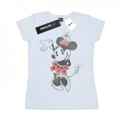 Winkendes Minnie Mouse-T-Shirt aus Baumwolle für Damen