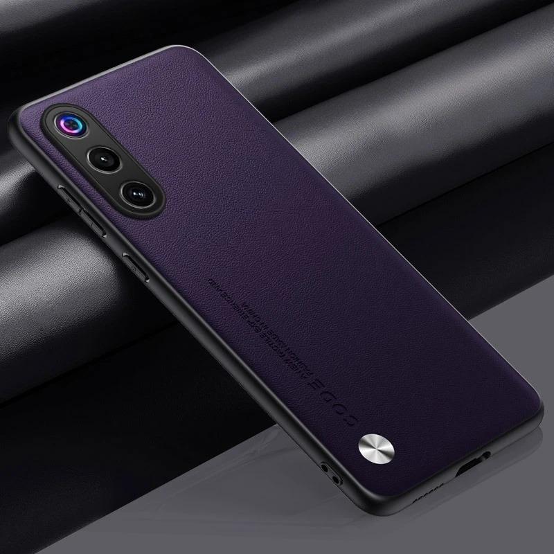 Case For ZTE Nubia RedMagic 10 Air Carbon Fiber PU Leather Matte Cover For ZTE RedMagic 10 Pro Plus 9s 9Pro + Soft Shockproof Cases