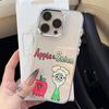 Cartoon Apple And Onion Phone Case for Xiaomi Redmi Note A5 A3 15 14 13 14c 13c 12 11 12s 12c 10c 10 9  Pro Plus 4G 5G Cover
