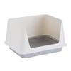 High Fence Anti-urine Splash Dog Toilet Stainless Steel Grid Anti-stepping Shit Medium and Small Dog Toilet Pet Litter Basin