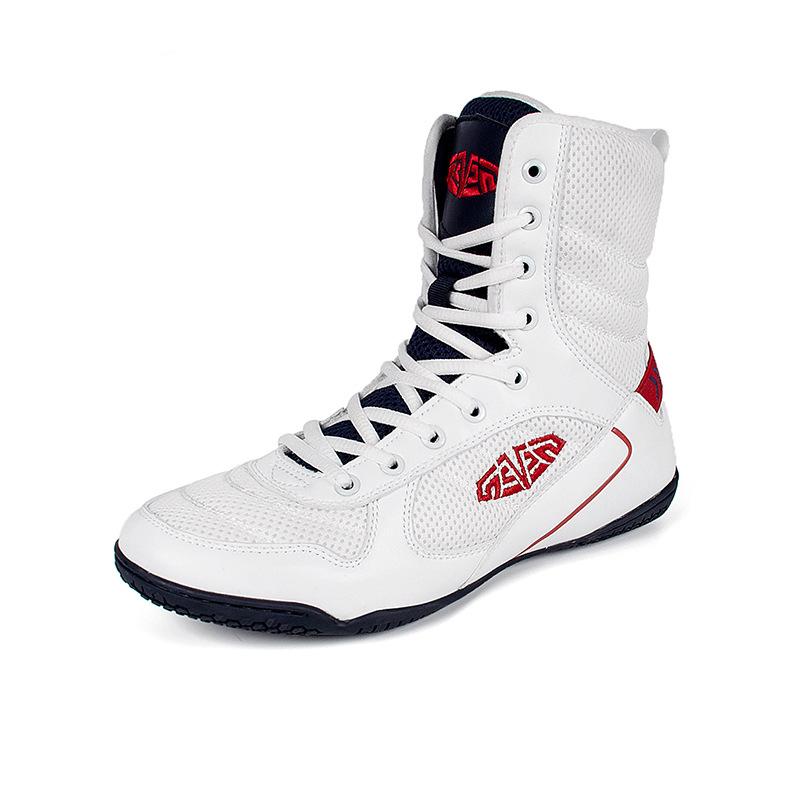Boxing Shoes Men's Wrestling Shoes Professional Fighting Shoes Fighting Shoes Sanda Shoes Women's Training Fitness Indoor Fitness