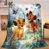 1PC Lion king Flannel Blanket Gift, Suitable for Both Men And Women, Soft Ideal for Beds And Sofa, Birthday Or Christmas Gift