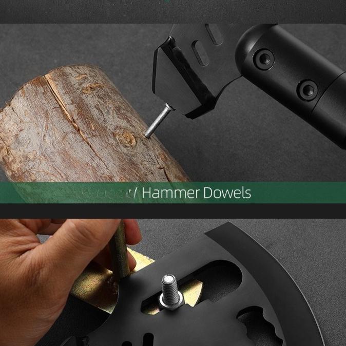 High-quality and Durable Multi Functional Tactical Axe for Self-defense Convenient for Outdoor Survival Household Logging Tool