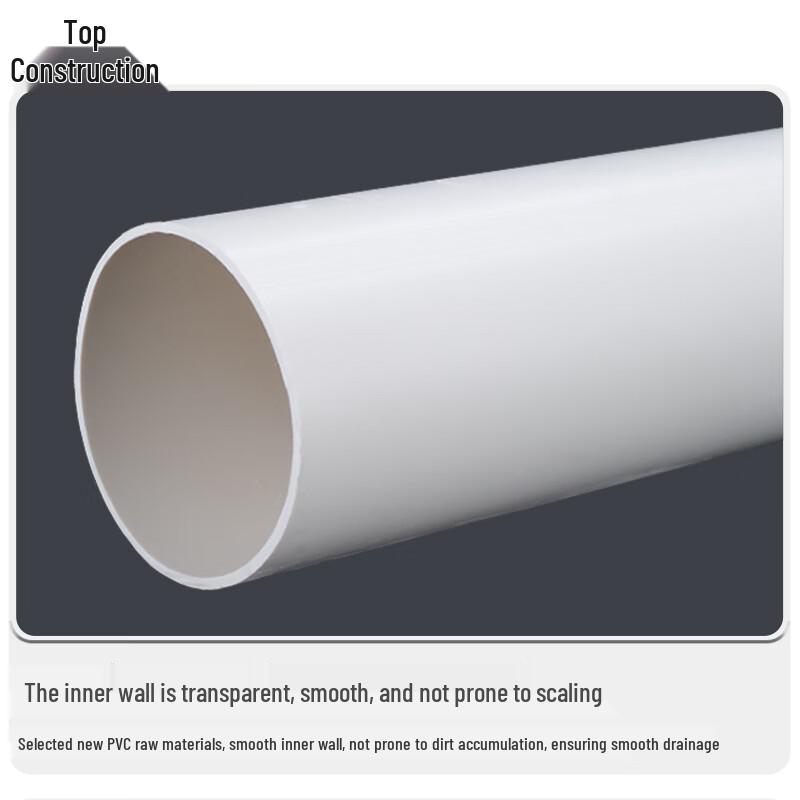 Topbuild PVC Round Drainage Pipe
