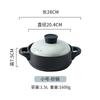 Simple and Creative High-end Light Luxury with Gift Box Set Chaozhou Heat-resistant Casserole Soup Depth and Light Striped Flower Noodles
