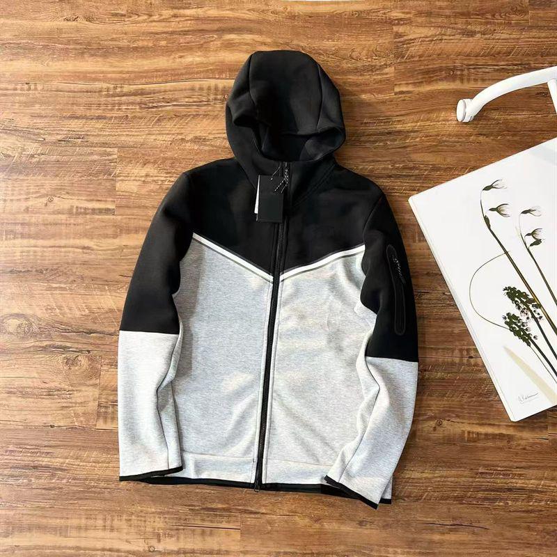 Herren Heat-Bonded Strick-Kapuzenpullover für Frühling/Herbst Lässiger Sport 490