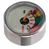 Pony Bottle Pressure Gauge Air Diving Cylinder Oxygen Tank Stainless Steel Waterproof M10
