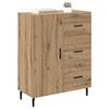 Sideboard Artisan Oak 69.5 x 34 x 90 cm Composite Wood and Iron
