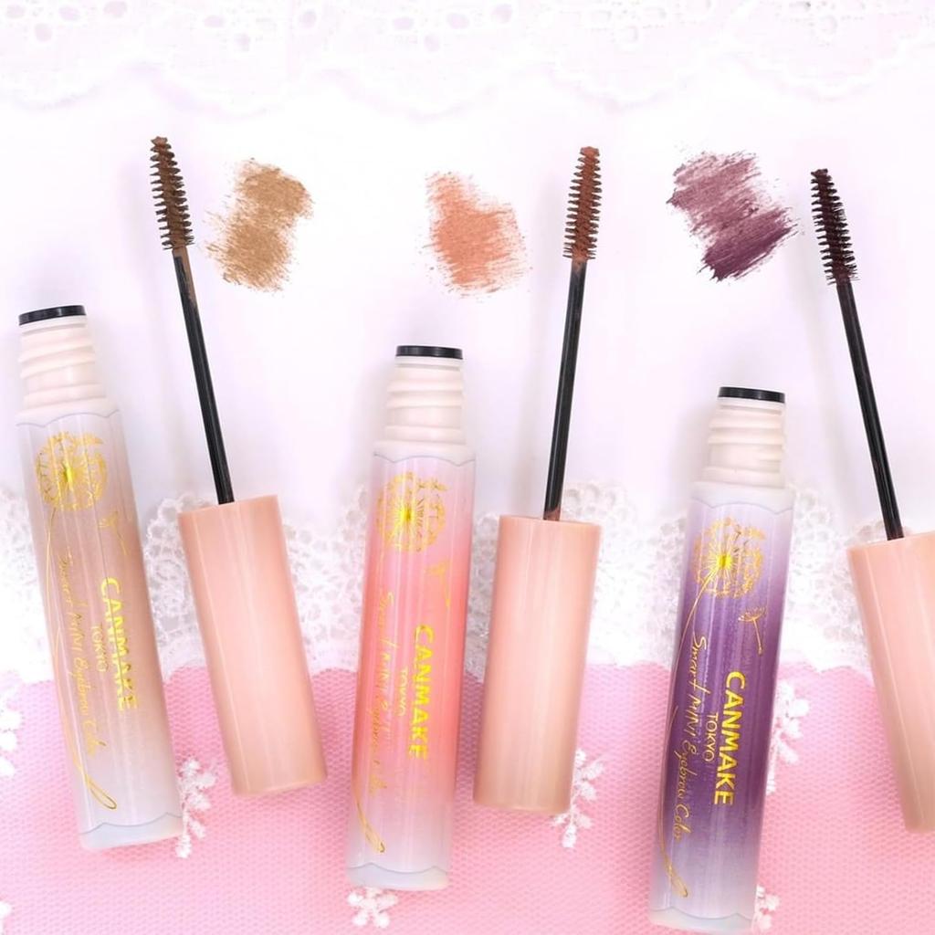 Canmake Smart Mini Eyebrow Color 02 Soft Ash Waterproof 1pc