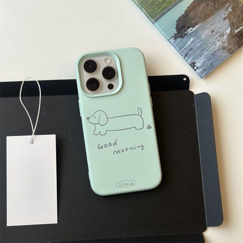 

Мультяшный щенок подходит для Apple 16PROMAX мобильный телефон чехол IPhone 14 силикон 15/13 Soft Shell 12 анти-падение 11 Apple XS