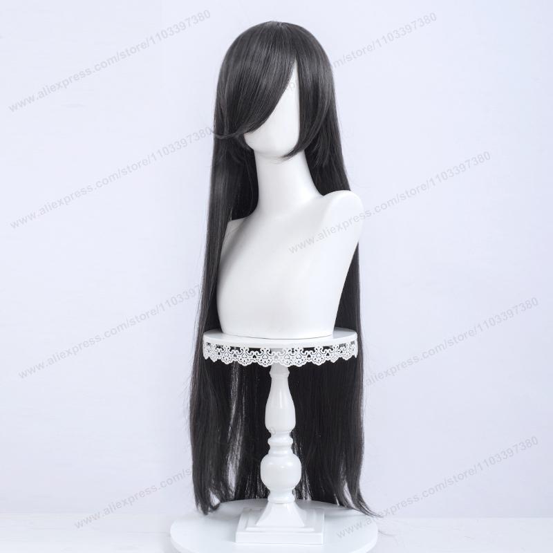 Anime 100Cm Long Staight Cosplay Synthetic Wig Black White Red Pink Brown Gold Blue Women Heat Resistant Hair High Quality Wigs