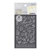 Midori Thank You Floral Sticker Transfer Foil 82649006