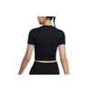 New Nike Short Sleeved T Shirts Women's Black DZ3750-010