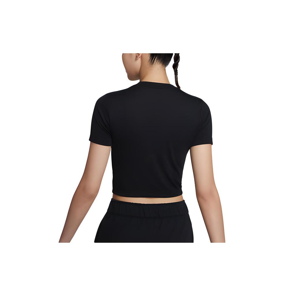 New Nike Short Sleeved T Shirts Women's Black DZ3750-010