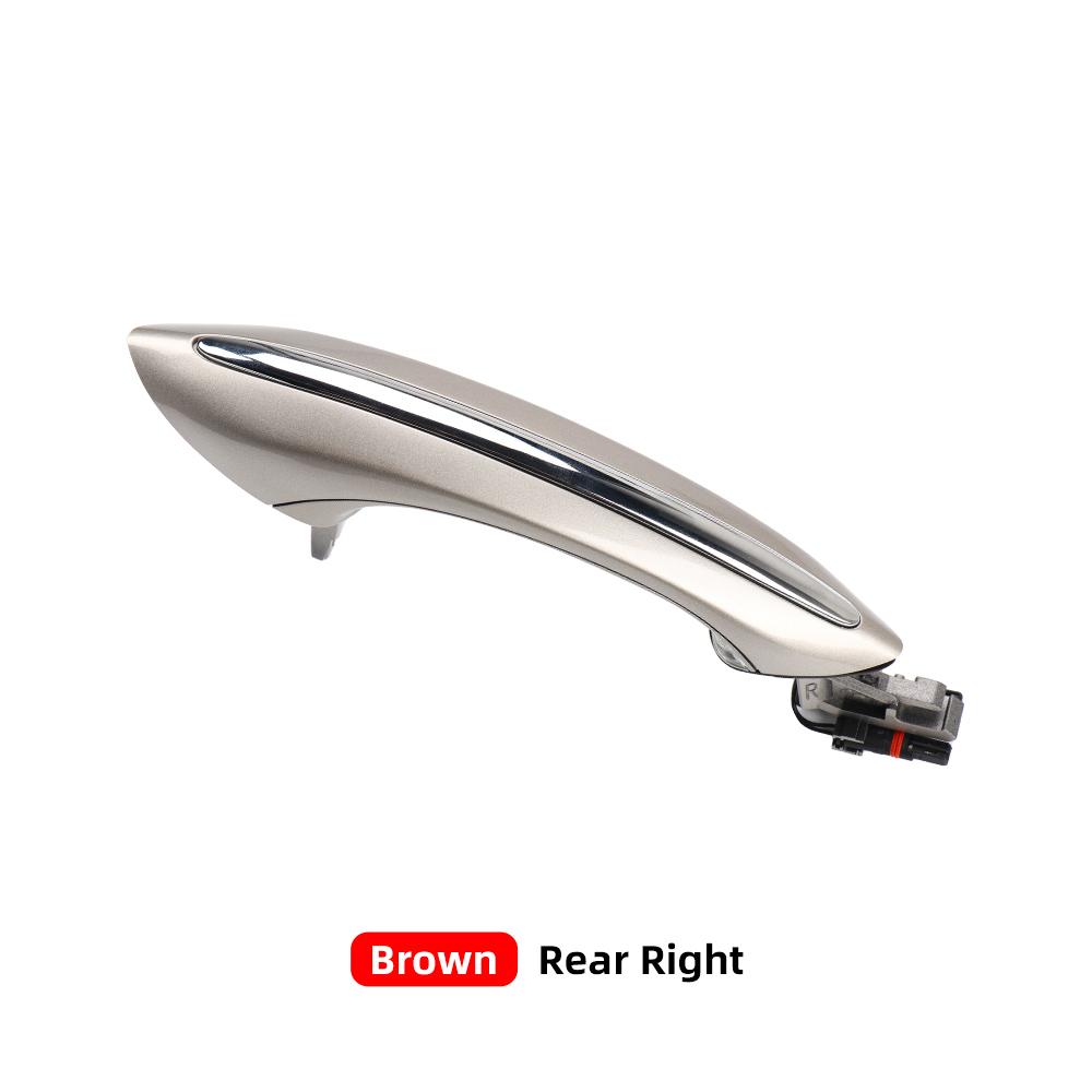 For BMW F02 F10 F06 F07 Car Exterior Comfort Access Door Handle Keyless Go Replacement For BMW 5 6 7 Series Black White Brown