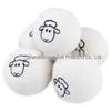 Wool Dryer Balls - Felt Laundry Balls for Efficient Drying