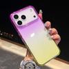 for iphone 17 Pro Max Case Glitter Gradient Hard PC Case for iPhone 17 Air 16 15 14 13 12 Pro Max Plus 17pro Transparent Cover