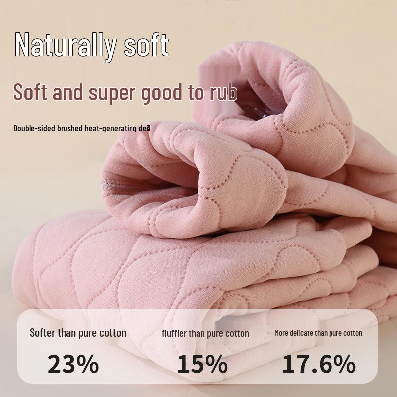 Pantaloni Termici de Bumbac pentru Uniformă Școlară pentru Băieți și Fete - Îngroșați pentru Toamnă și Iarnă