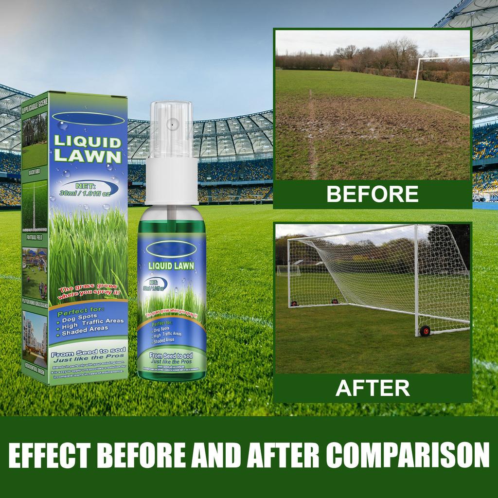 Green Lawn Spray Outdoor Playground Football Field Grass Growth Concentrated Nutrient Solution Spray 30ml