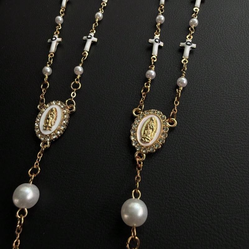 1pc Steering Wheel Rosary Ornament | Rosary Car Pendant Accessory | Car Decor | Car Pendant | Unique Fashion Car Pendant Decoration